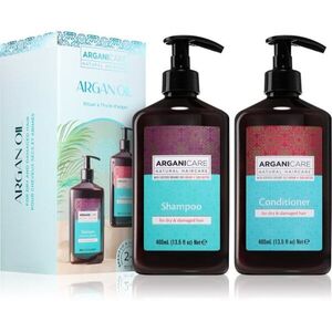 Arganicare Argan Oil Set dárková sada pro suché a poškozené vlasy 1 ks obraz