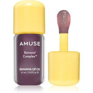AMUSE Banana Lip Oil banánový olej na rty odstín 07 Acai Gleam 4.5 ml obraz