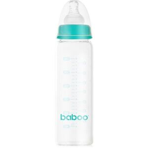 Baboo Anti-Colic Glass Bottle antikoliková skleněná láhev 3m+ 240 ml obraz