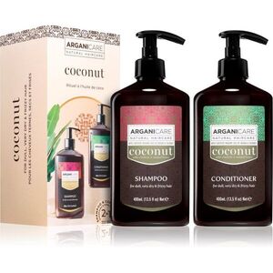 Arganicare Coconut Set dárková sada pro výživu a hydrataci vlasů 1 ks obraz