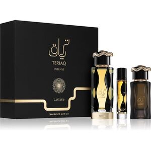 Lattafa Teriaq Intense dárková sada unisex obraz