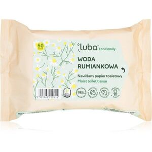 Luba ECO Family vlhčený toaletní papír Chamomile 50 ks obraz