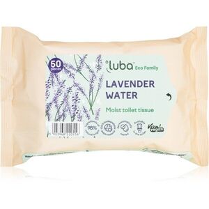 Luba ECO Family vlhčený toaletní papír Lavander 50 ks obraz