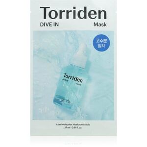 Torriden Dive In Mask hydratační plátýnková maska pro rozjasnění pleti 1 ks obraz