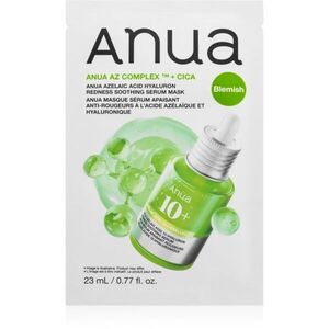 Anua Azelaic Acid Redness Soothing Serum Mask zklidňující plátýnková maska proti začervenání pleti 23 ml obraz