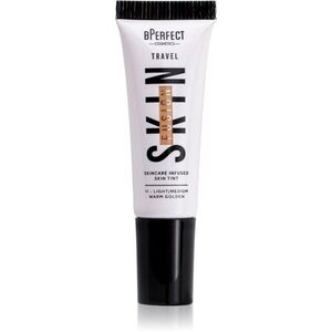 BPerfect Skin Fusion Travel mini tónovací krém cestovní balení odstín light/medium warm golden 10 ml obraz