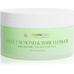 Arganicare Body Butter Almond & Tiare Flower tělové máslo s bambuckým máslem 250 ml obraz