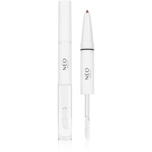 NEO MAKE UP Intense Serum 2in1 Lipliner & Lipgloss konturovací tužka a lesk na rty odstín 06 Soft Plum 1 ks obraz