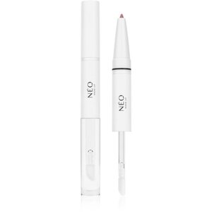 NEO MAKE UP Intense Serum 2in1 Lipliner & Lipgloss konturovací tužka a lesk na rty odstín 02 Blushing Pink 1 ks obraz