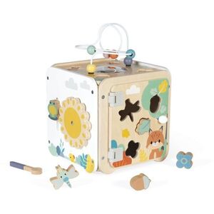 Janod Pure Activity Cube aktivity hračka 18m+ 1 ks obraz