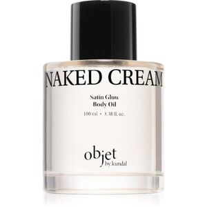 KUNDAL Objet Satin Glow Body Oil pečující tělový olej pro intenzivní hydrataci s vůní Naked Cream 100 ml obraz
