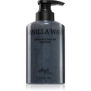 KUNDAL Objet Exfoliating & Waterfull Hand Wash pečující tekuté mýdlo na ruce s exfoliačním účinkem s vůní Vanilla Wave 380 ml obraz