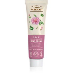Green Pharmacy Rose Hand Cream výživný a hydratační krém na ruce a nehty 100 ml obraz