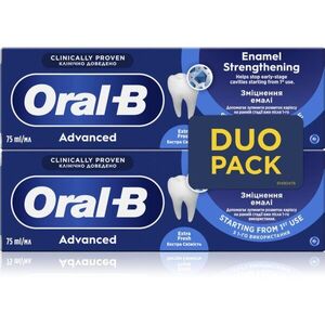 Oral-B Advanced Enamel Strengthening zubní pasta pro posílení zubní skloviny Extra Fresh 2x75 ml obraz