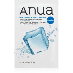 Anua 8 Hyaluronic Acid Catechin Cool Slim Mask hydratační plátýnková maska s chladivým účinkem 24 ml obraz