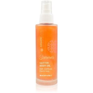 Arganicare Summer Glitter Body Oil třpytivý suchý olej na tělo a vlasy 100 ml obraz