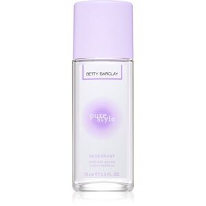 Betty Barclay Pure Style deodorant s rozprašovačem pro ženy 75 ml obraz