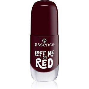 essence Gel Nail Polish gelový lak na nehty odstín 12 LEFT ME on RED 8 ml obraz