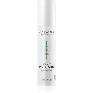 MÁDARA Deep Moisture noční krém pro intenzivní hydrataci 50 ml obraz