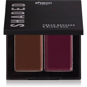 BPerfect Shaded Cream Bronzer & Blush Duo bronzer a tvářenka odstín 05 Deep 7 g obraz