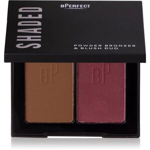 BPerfect Shaded Powder Bronzer & Blush Duo bronzer a tvářenka odstín 05 Deep 7 g obraz
