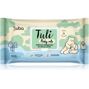 Luba Tuli Baby Oils vlhčené ubrousky pro suchou pokožku 54 ks obraz