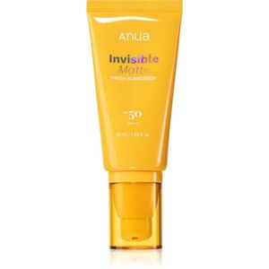 Anua Invisible Matte Finish Sunscreen matující opalovací krém na obličej SPF 50 50 ml obraz