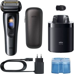 Braun NEVO 15010C elektrický holicí strojek s čisticí a nabíjecí stanicí 1 ks obraz