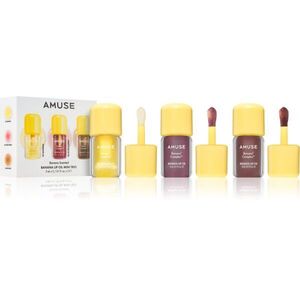 AMUSE Banana Lip Oil Mini Trio dárková sada na rty obraz