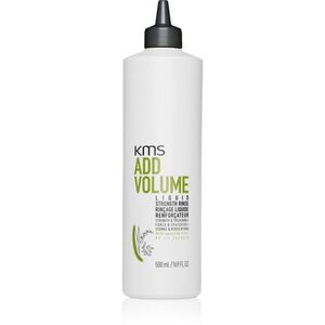 KMS Add Volume Liquid Strength Rinse vlasová kúra pro vlasy postrádající hustotu 500 ml obraz