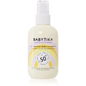 Mimitika Babytika Sunscreen Lotion SPF 50+ dětské mléko na opalování ve spreji SPF 50+ 190 ml obraz