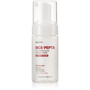 Nacific Rice + Pepta Collagen Glow Bubble Toner rozjasňující pleťové tonikum s hydratačním účinkem 100 ml obraz