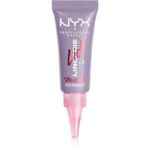NYX Professional Makeup Lid Lingerie krémové oční stíny odstín 10 Lacy Lilac 6 ml obraz