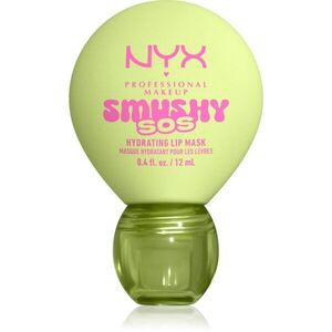 NYX Professional Makeup Smushy SOS hydratační maska na rty odstín 01 Green Sereni-Tea 12 ml obraz