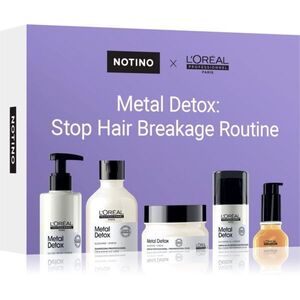 Beauty Discovery Box Notino × L'Oréal Professionnel – Metal Detox: Stop Hair Breakage Routine sada pro ženy obraz