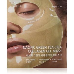 Nacific Green Tea Collagen Gel Mask rozjasňující pleťová maska s hydratačním účinkem 1 ks obraz