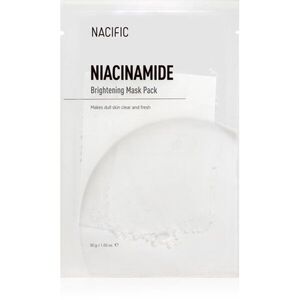 Nacific Niacinamide Brightening Mask Pack rozjasňující plátýnková maska proti příznakům stárnutí 1 ks obraz