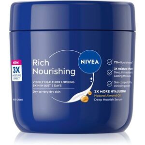 NIVEA Rich Nourishing výživný tělový krém 400 ml obraz