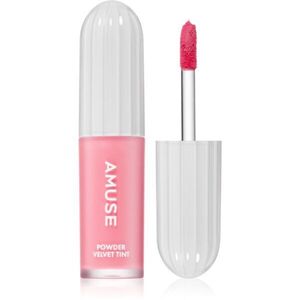 AMUSE Powder Velvet Tint dlouhotrvající tekutá rtěnka s matným efektem odstín 01 Rare Peach 3.3 g obraz