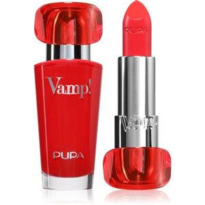 PUPA Milano Vamp! Luminous Lipstick rtěnka pro plné rty odstín 305 True Orange 3.5 g obraz