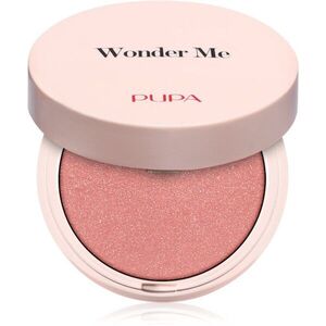 PUPA Milano Wonder Me Natural Effect Blush kompaktní tvářenka pro přirozený vzhled odstín 003 That's Hot - Radiant 4 g obraz