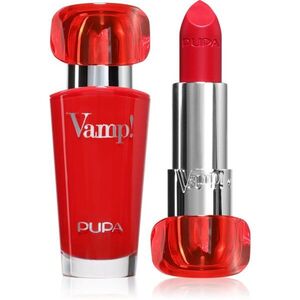 PUPA Milano Vamp! Luminous Lipstick rtěnka pro plné rty odstín 202 - Lovely Cherry 3.5 g obraz