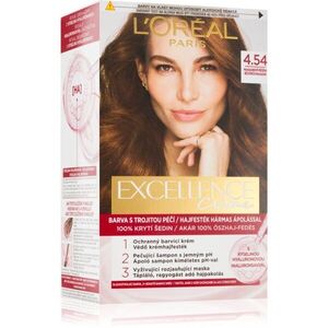 L’Oréal Paris Excellence Creme barva na vlasy odstín 4.54 1 ks obraz