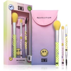 Revolution S.W.Smiley On Cloud Nine sada štětců s taštičkou 3 ks obraz