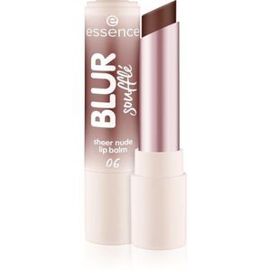 essence Blur Soufflé tónovací balzám na rty s matným efektem odstín 06 Nude Cocoa 3 g obraz