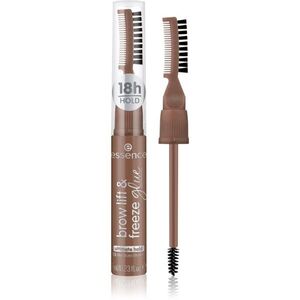 essence Brow Lift & Freeze transparentní gel na obočí odstín 03 Medium Brown 7 ml obraz