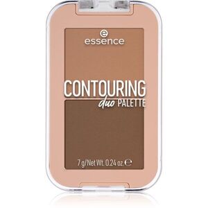 essence CONTOURING DUO PALETTE paleta na kontury obličeje odstín 20 Medium 7 g obraz