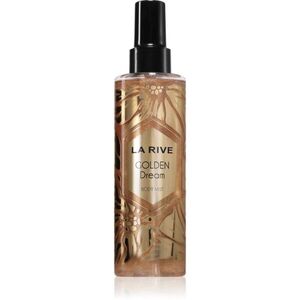 La Rive Golden Dream Body Mist tělový sprej se třpytkami pro ženy 200 ml obraz