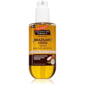 Palmer’s Coconut Oil Formula Brazilian Coco zpevňující tělový olej na tělo a poprsí 192 ml obraz