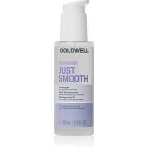 Goldwell Dualsenses Just Smooth Taming Oil uhlazující olej pro nepoddajné a krepatějící se vlasy 100 ml obraz